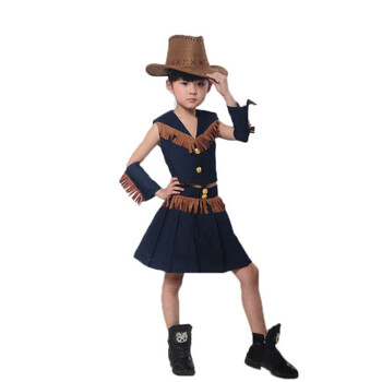 儿童装牛仔很忙2018演出服舞蹈服男女童摄影服