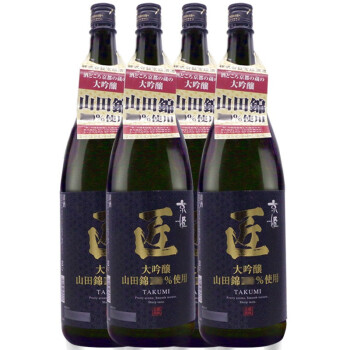 京姬匠清酒日本原装进口山田锦大吟酿清酒日本酒低度酒礼品酒山田锦大吟酿清酒1 8l 4瓶 图片价格品牌报价 京东