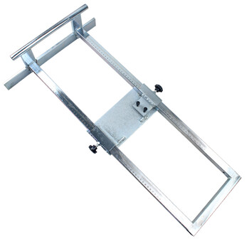 多功能切割机云石机手提锯金属底板石膏板木工裁板神器改装定位架