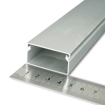 铝合金方形线槽 加厚 40*25 大盖 铝线槽 方形线槽 明线槽 铝方槽