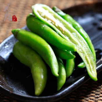 鲜嫩 杭椒 一点不辣 小辣椒 新鲜蔬菜 250g有杭州同城配送