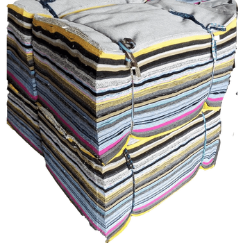 纯棉 擦机布全棉工业抹布 标准大块碎布头吸水吸油不掉毛废布 50斤