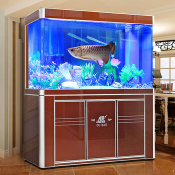 龙鱼缸 底滤 咖啡色银边 180x50x85/75cm(底滤) 显示屏【图片 价格