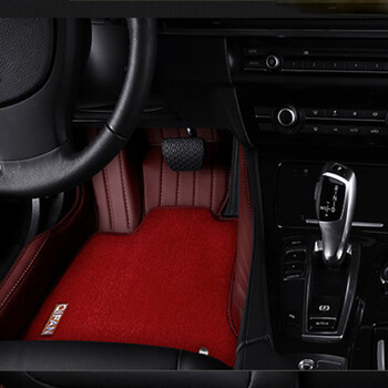 奇凡 汽车全包围皮革定制专车专用脚垫 仿羊绒