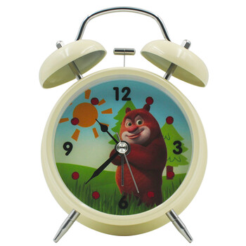熊出没 熊熊乐园 儿童打铃闹钟4寸 熊大 3寸