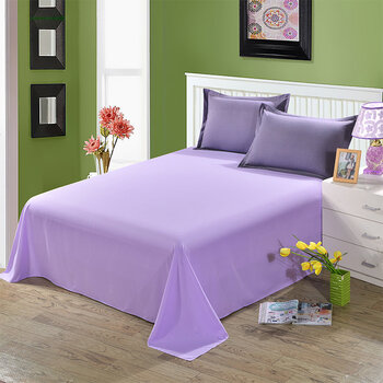 wz黛兰朵 单品床单防水 加大被单单件 隔尿布 防水紫色 230*240cm