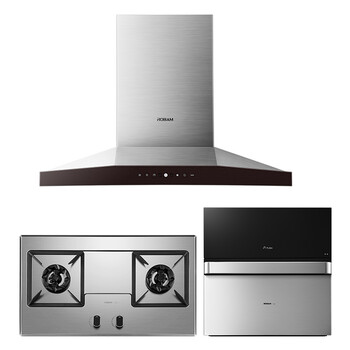 老板(Robam)欧式大吸力抽油烟机不锈钢灶具高