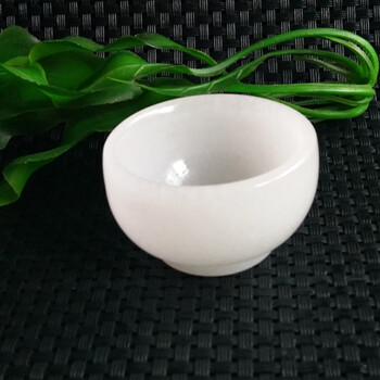 箴诺 玉石玉器阿富汗玉酒杯 杯子玉碗玉石碗方解石玉玉茶杯功夫茶杯