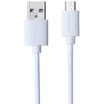CE-LINK 4064 安卓数据线/Micro USB手机平板充电线 2米 白色 适于三星/小米/魅族/华为/VIVO/OPPO安卓手机