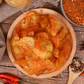 馋解香 贵州特产零食小吃 麻辣土豆片薯片洋芋片休闲食品110g_ 4折现