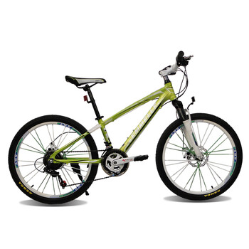 阿米尼(emmelle) 山地车et-幻影2000学生自行车24寸铝合金车架21速