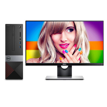 戴尔(dell) 成就3268-23n8迷你台式机电脑整机 wifi 蓝牙 3年上门 配