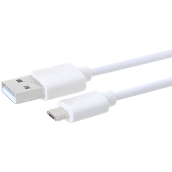 CE-LINK 4064 安卓数据线/Micro USB手机平板充电线 2米 白色 适于三星/小米/魅族/华为/VIVO/OPPO安卓手机