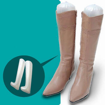 家英加厚充气靴撑中高统鞋靴用