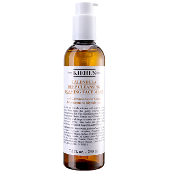 145元包邮 科颜氏（Kiehl’s）洁面泡沫 金盏花深层洁面泡沫 230ml