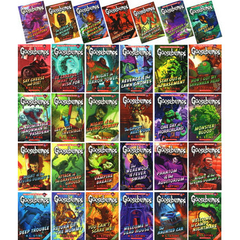 《英文原版 Classic Goosebumps 31册合售 鸡