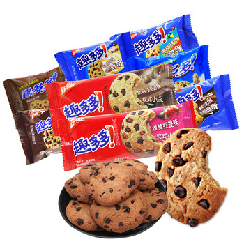 趣多多巧克力曲奇饼干散称500g 独立小包装零食多口味可选办公室儿童休闲食品多口味混合 图片价格品牌报价 京东