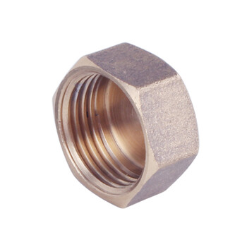 高迪朗 堵头铜4分g1/2全铜四分内丝堵头外丝堵头 4分g1/2内丝堵头【图