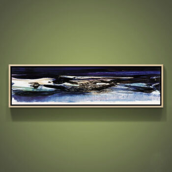 抽象油画现代简约客厅卧室床头无框画沙发背景画餐厅装饰画赵知己 a款