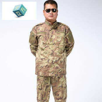 迷服饰迷彩套装真人cs户外拓展训练耐磨多袋作训服迷彩色 意大利迷彩