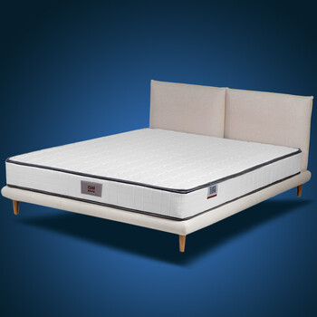 曲美家居乳胶床垫天然椰棕护脊席梦思弹簧床垫定制床垫白色3e椰棕层3