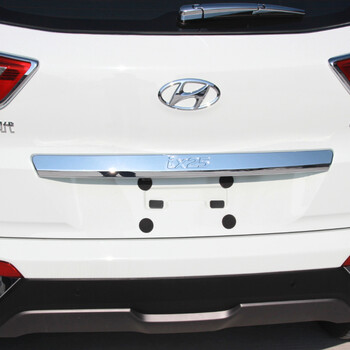 飞翱专用于北京现代ix25后饰条 汽车改装后备箱饰条装饰亮条专用尾门