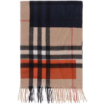 巴宝莉围巾 Burberry 巴宝莉 博柏利男款深驼色格纹羊绒围巾 行情报价价格评测 京东