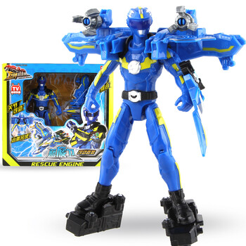 巨神战击队3超救分队变形玩具人物合体套装超