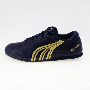 多威武术鞋头层软牛皮太极拳鞋练功鞋男女武功鞋晨练专业耐磨太极鞋