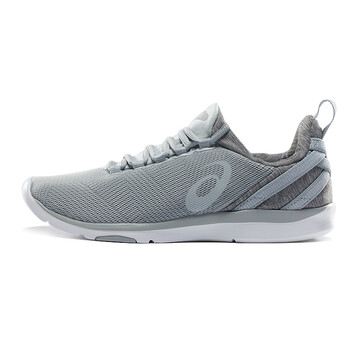 asics亚瑟士运动鞋女综合健身训练鞋gelfitsana3s751n8790灰色白色