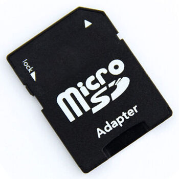 卡姆昂 tf转sd卡套内存卡卡套 小卡转大卡内存卡适配器 黑色_ 6折现价