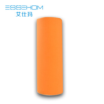 
                                        【满2增1】ESSEHOM 艾仕玛 抱枕靠垫记忆棉床头靠枕 腰垫 沙发枕座椅腰靠圆柱枕 橙色 18*51cm                