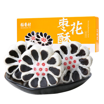 稻香村枣花酥210g 稻香村特色糕点休闲点心零食饼干枣花酥210g 行情报价价格评测 京东