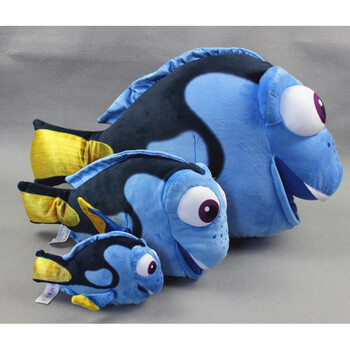 能兴海底总动员2毛绒玩具鱼多莉dory小丑鱼尼莫海龟鲨鱼海豚抱枕 30cm