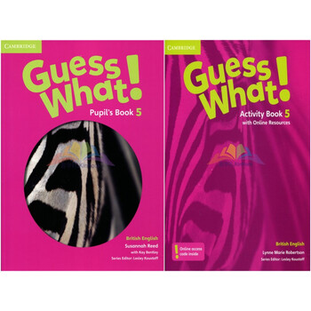 剑桥小学英语guess What Level 5 学生用书 练习册英音版