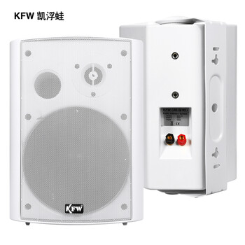 凯浮蛙WH-21】凯浮蛙(KFW)WH-21 会议音响壁挂音响背景音乐一对白色