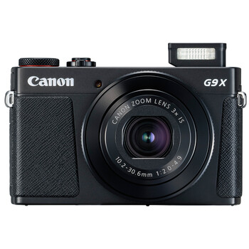 佳能（Canon）PowerShot G9 X Mark II G9X2  数码相机黑色 （约2010万像素/典雅便携）