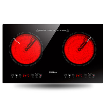 envi/恩微DT-400K双头双眼电陶炉嵌入式双炉德国进口技术双眼灶