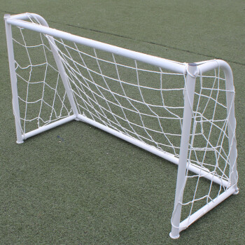百斯卡 足球门 儿童便携式休闲足球门家用球门 带足球网 小球门 三人制小号（1.2m*0.8m）