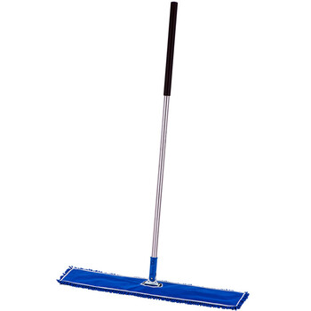 伊司达拖把大号平板拖把工业酒店平长地拖10把 不锈钢雪尼尔平地拖