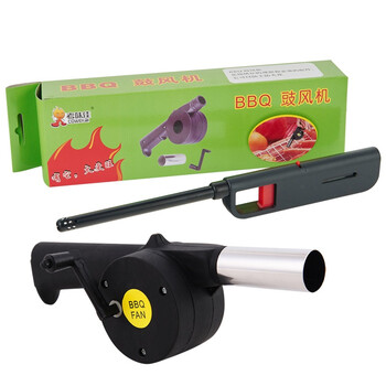 考味佳 COWEKAI 烧烤架点火器 烧烤炉打火器+手动鼓风机 BBQ工具 烧烤配件2件套