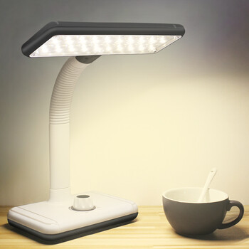 泰格信台灯充电 学习学生书桌护眼灯led小台灯卧室床头节能灯调光调色