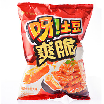 【京东超市】orion 好丽友 呀!土豆爽脆金衣里脊味45g/袋