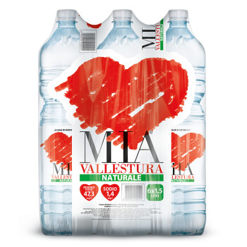 意大利原装进口 秘雅（MIA） 饮用水1.5L×6瓶 整箱装