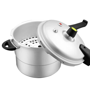 
                                        爱仕达ASD压力锅具 26CM六保险T型铝高压锅 送蒸格JXT7526                