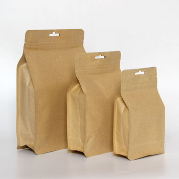 牛皮纸袋 食品袋 茶叶包装袋通用锡纸普洱茶红茶绿茶茶叶自封袋子