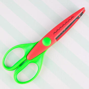 时光铺子 diy手工相册花边剪刀/手工个性图案创作 大号-半圆型