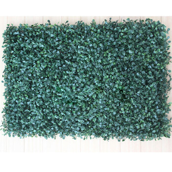 
                                        强迪双层加密米兰草坪加大加宽仿真人造装饰草皮2片装 绿色 40*60CM                