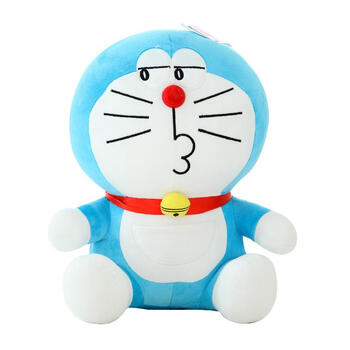 新年礼物正版哆啦a梦毛绒玩具布娃娃公仔机器猫叮当猫蓝胖子生日圣诞