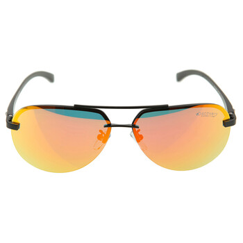 discovery户外男女墨镜蛤蟆镜太阳镜潮人开车个性圆脸eehf90078 橙桔